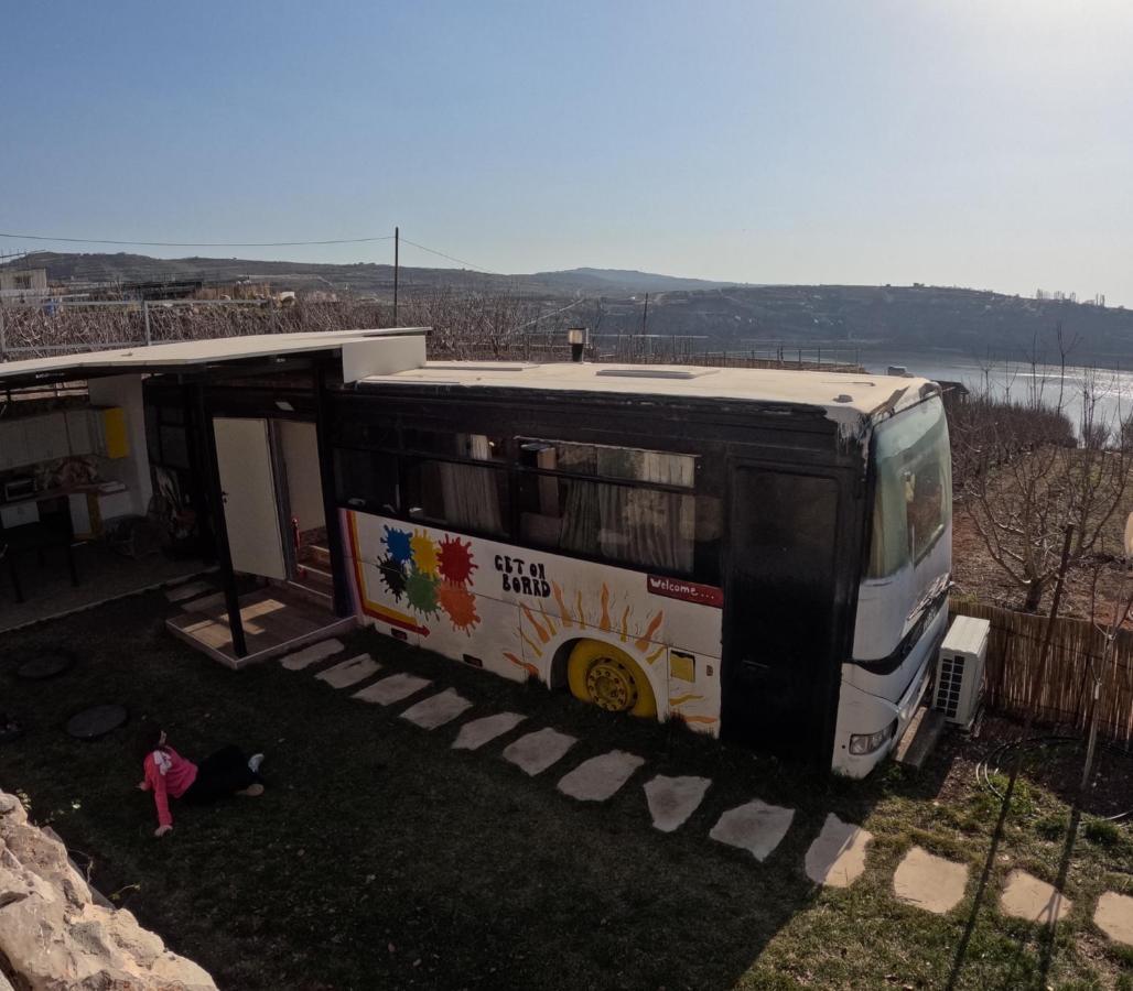 The Bus Apartman Madzsdal Samsz Kültér fotó